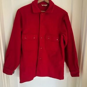 Vintage Boy Scout Red Wool jacket
